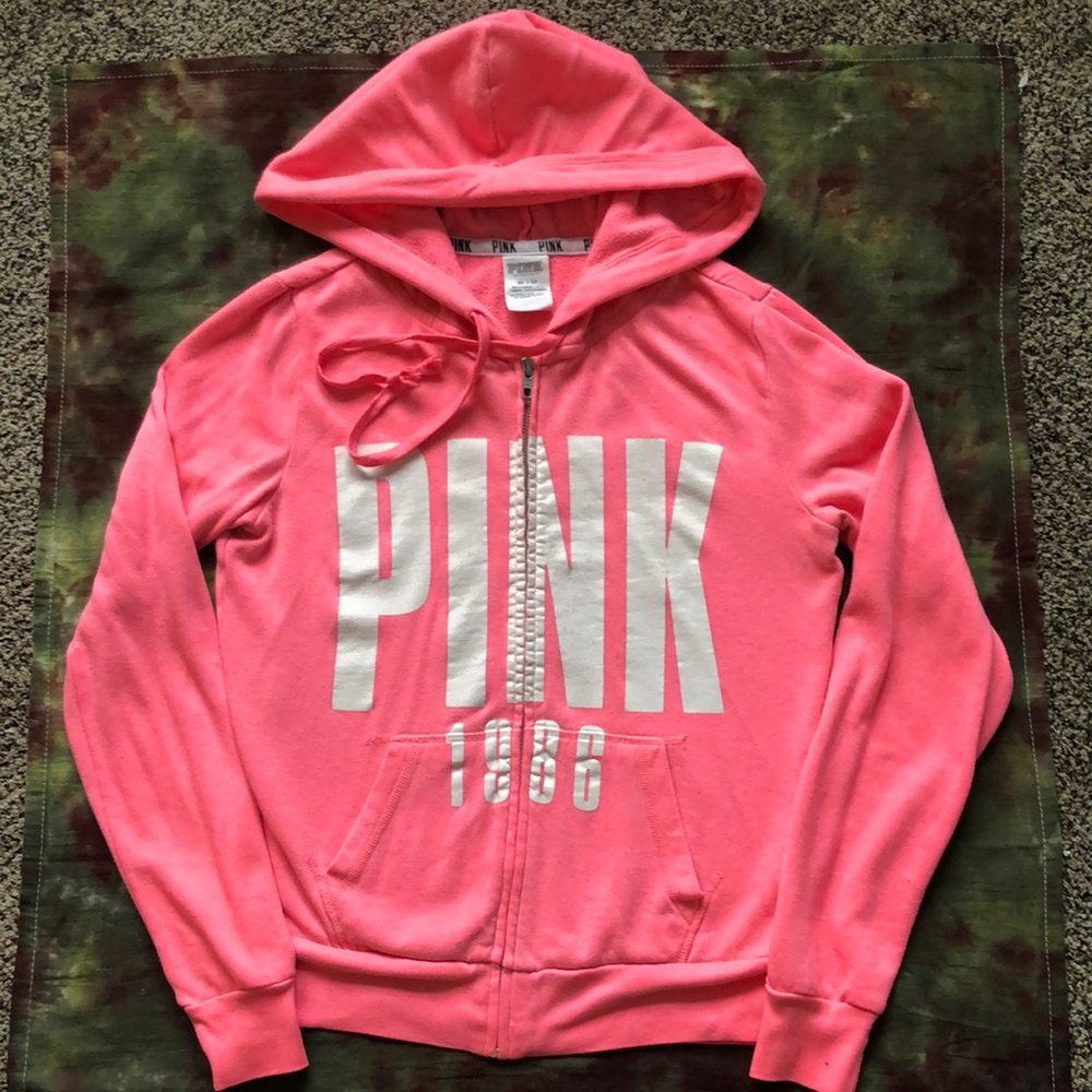 Neon Pink PINK VS Hoodie